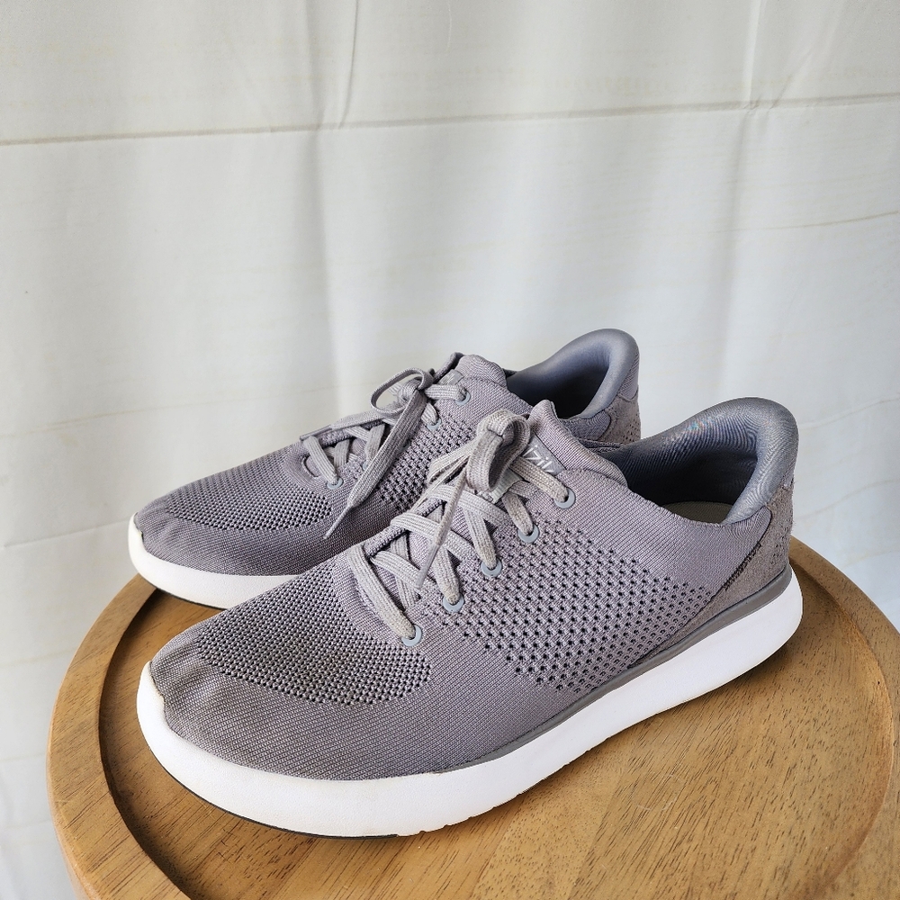 Kizik Mens Lima Gray Sneakers